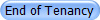 End of Tenancy